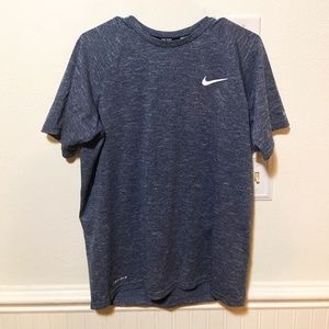 Men's Nike Dri-FIT UPF 40+ Heathered Hydroguard Swim Top